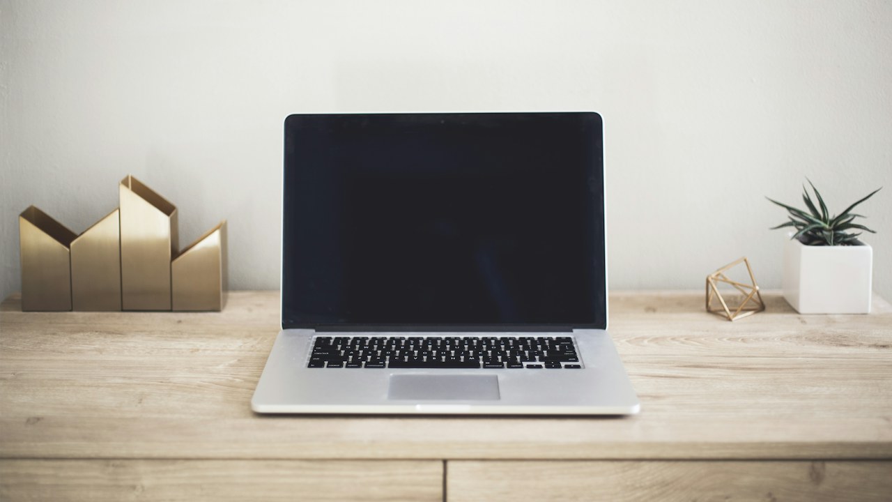 Modern workspace representing remote work